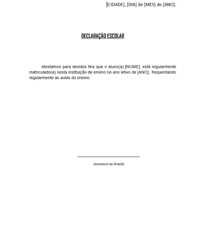 Imagem do Projeto de Automações em Word